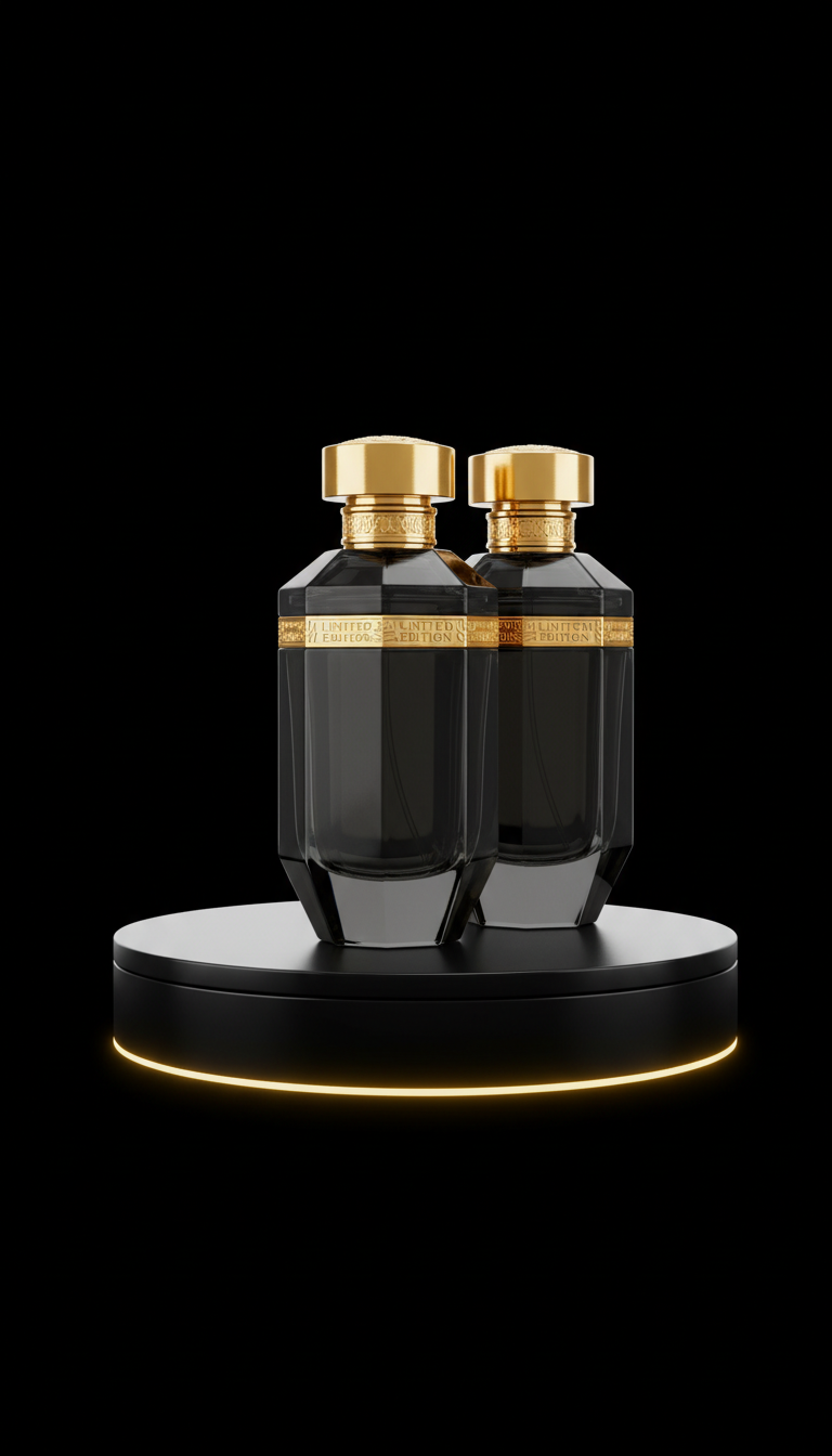 Limited Edition Amber Gold Perfume